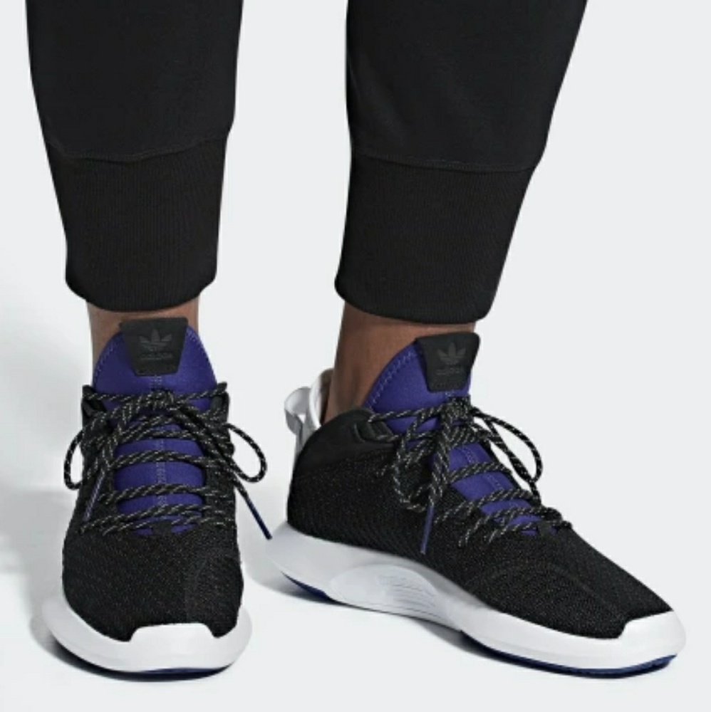 Adidas athletic flexible lightweight crazy 1adv primeknit men's sneakers Size 8